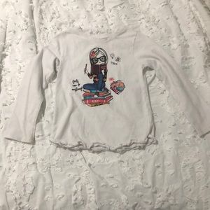 White girls long sleeve shirt